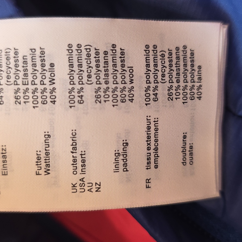 Salewa Women's Blue Hooded Jacket - Picture 6 of 6
